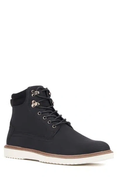 New York And Company Brock High Top Sneaker In Black