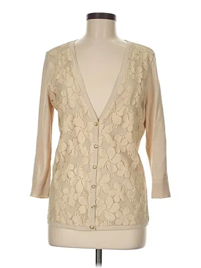 Pre-owned New York And Company Cardigan Sweater In Brown