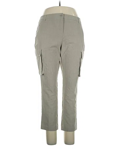 Pre-owned New York And Company Cargo Pants In Gray