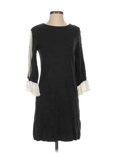 Pre-owned New York And Company Casual Dress In Black