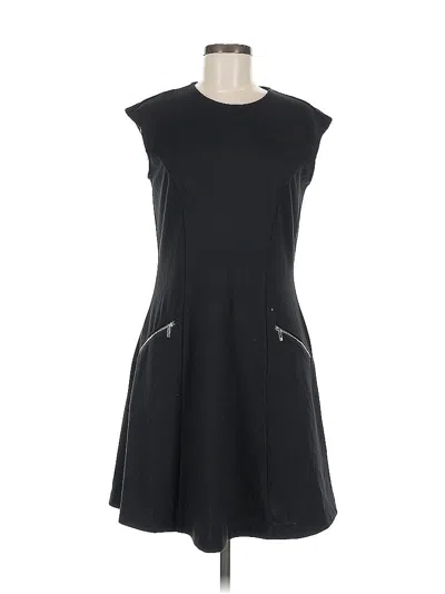 Pre-owned New York And Company Casual Dress In Black