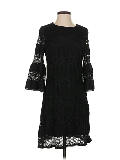 Pre-owned New York And Company Casual Dress In Black