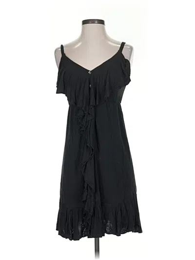 Pre-owned New York And Company Casual Dress In Black
