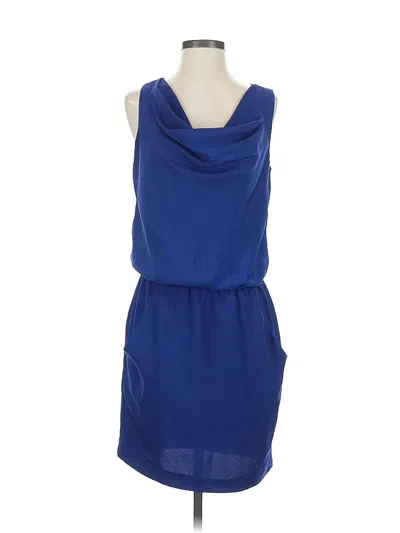Pre-owned New York And Company Casual Dress In Blue