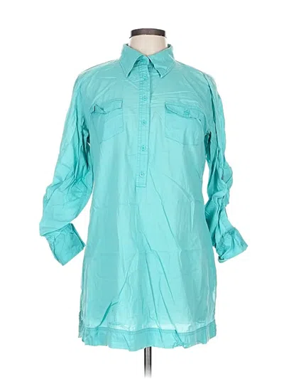 Pre-owned New York And Company Casual Dress In Blue