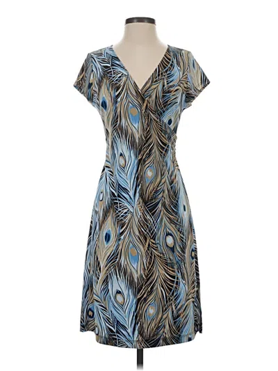 Pre-owned New York And Company Casual Dress In Blue