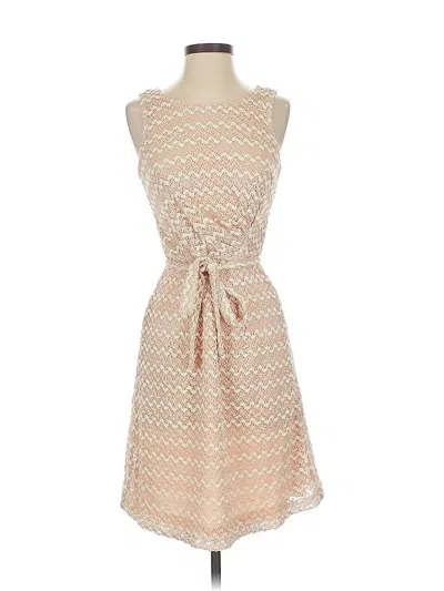 Pre-owned New York And Company Casual Dress In Brown