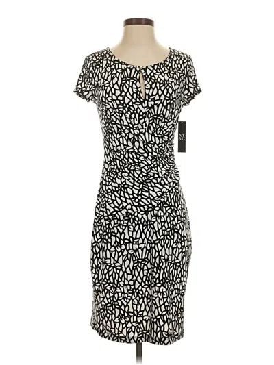 New York And Company Casual Dress In Gray