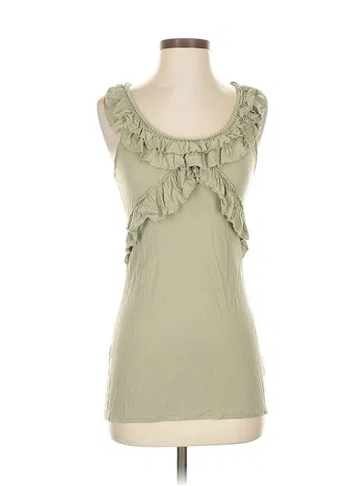 Pre-owned New York And Company Casual Dress In Green