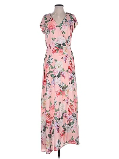 Pre-owned New York And Company Casual Dress In Pink