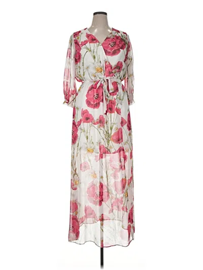 Pre-owned New York And Company Casual Dress In Pink