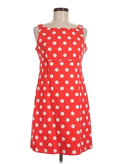 Pre-owned New York And Company Casual Dress In Red
