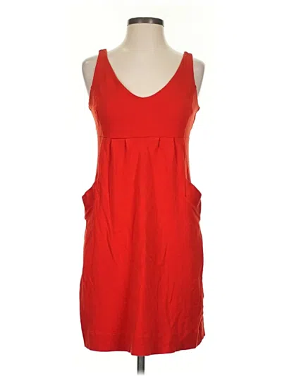 Pre-owned New York And Company Casual Dress In Red
