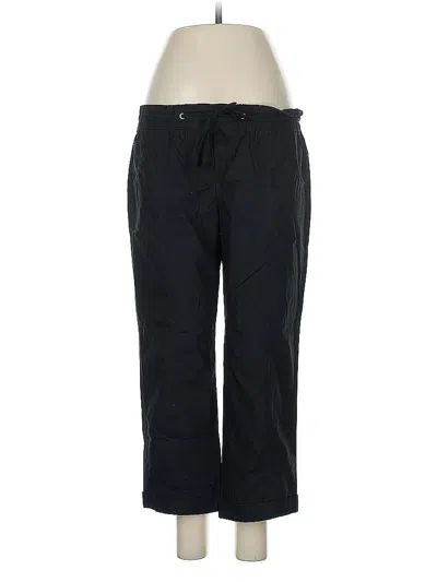 Pre-owned New York And Company Casual Pants In Black
