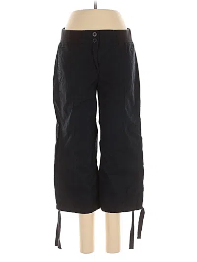 Pre-owned New York And Company Casual Pants In Black