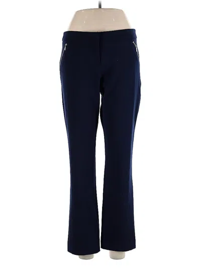 Pre-owned New York And Company Casual Pants In Blue