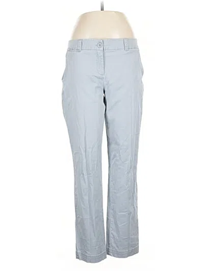 Pre-owned New York And Company Casual Pants In Blue