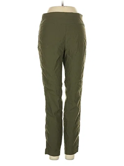Pre-owned New York And Company Casual Pants In Green