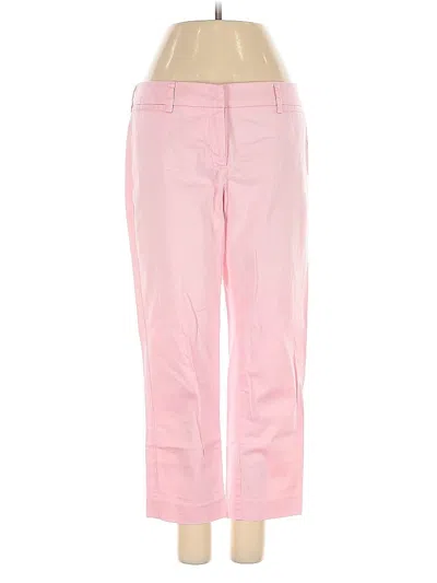 Pre-owned New York And Company Casual Pants In Pink