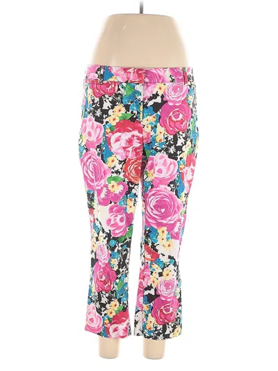 Pre-owned New York And Company Casual Pants In Pink