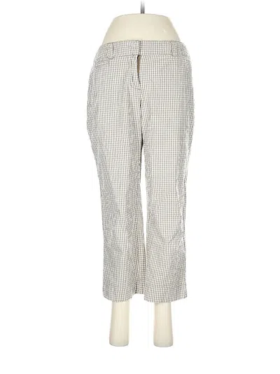 Pre-owned New York And Company Casual Pants In Silver