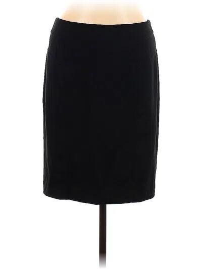 Pre-owned New York And Company Casual Skirt In Black