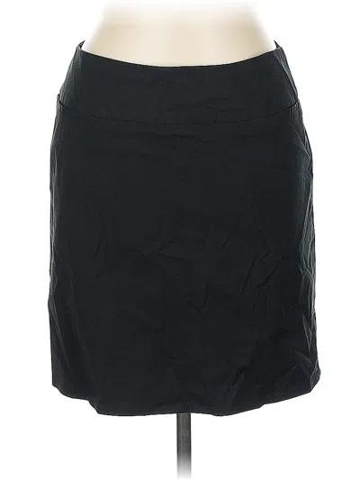 Pre-owned New York And Company Casual Skirt In Black