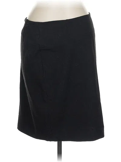 Pre-owned New York And Company Casual Skirt In Black