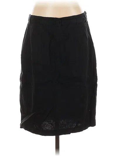 Pre-owned New York And Company Casual Skirt In Black