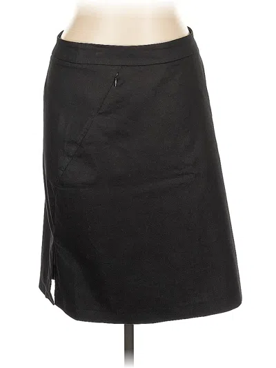 Pre-owned New York And Company Casual Skirt In Black