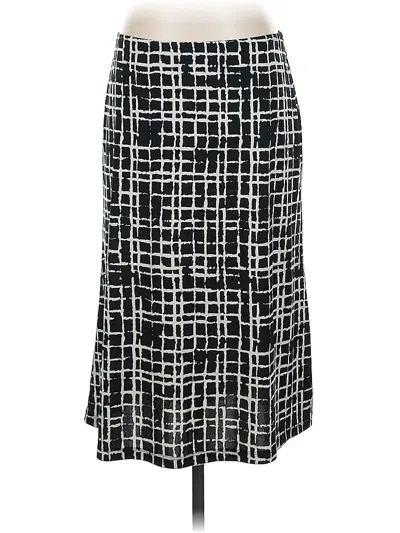 Pre-owned New York And Company Casual Skirt In Black