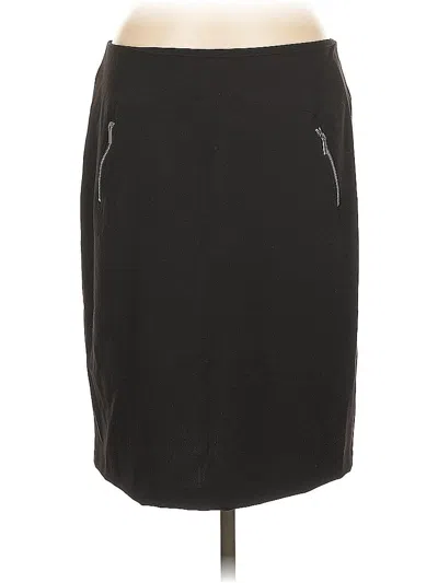 New York And Company Casual Skirt In Black