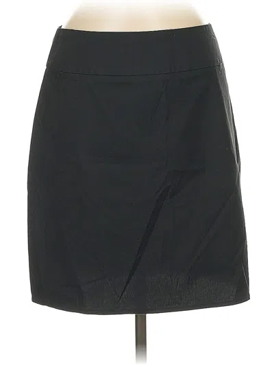 Pre-owned New York And Company Casual Skirt In Black