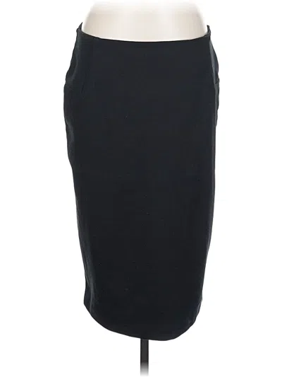 Pre-owned New York And Company Casual Skirt In Black
