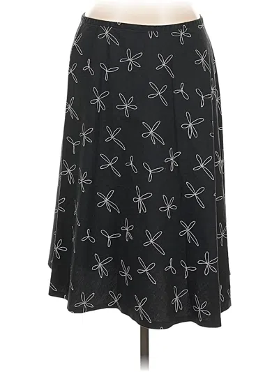 Pre-owned New York And Company Casual Skirt In Black