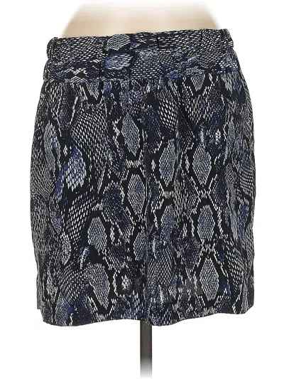 Pre-owned New York And Company Casual Skirt In Blue