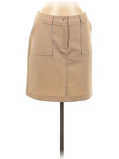 Pre-owned New York And Company Casual Skirt In Brown