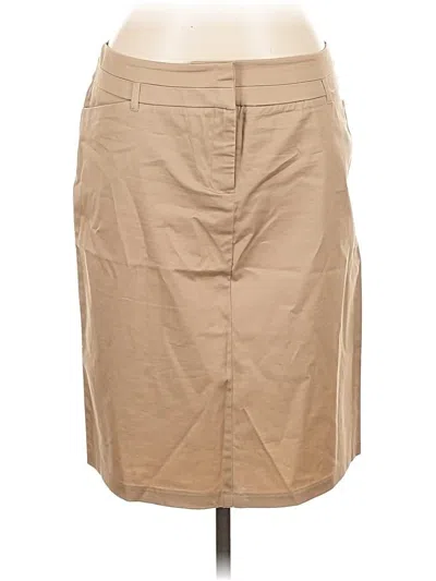 Pre-owned New York And Company Casual Skirt In Brown