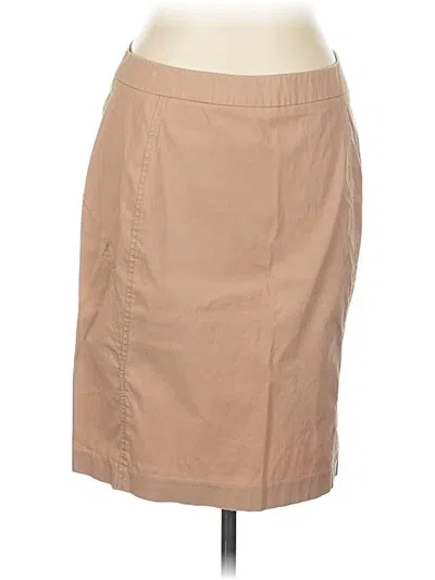 Pre-owned New York And Company Casual Skirt In Brown