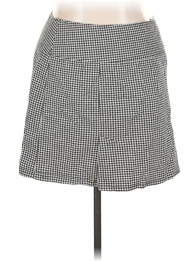 Pre-owned New York And Company Casual Skirt In Gray