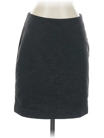 Pre-owned New York And Company Casual Skirt In Gray
