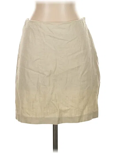 Pre-owned New York And Company Casual Skirt In Tan