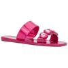 New York And Company Chantalle Jeweled Slide Sandal In Pink