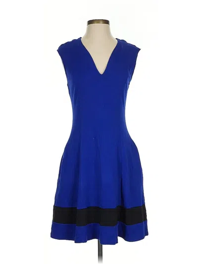 Pre-owned New York And Company Cocktail Dress In Blue