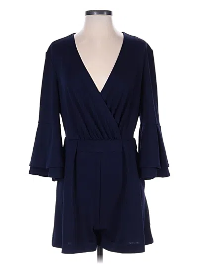 Pre-owned New York And Company Cocktail Dress In Blue