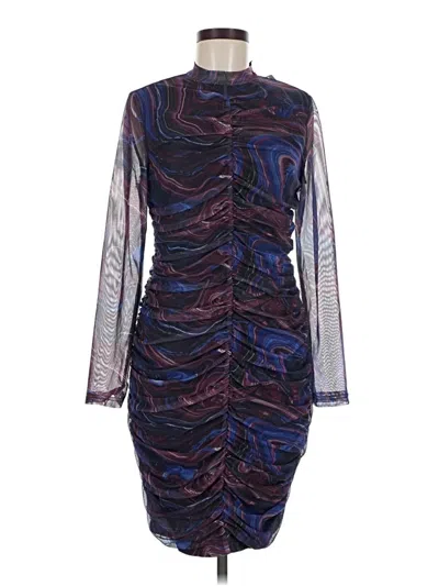 Pre-owned New York And Company Cocktail Dress In Blue