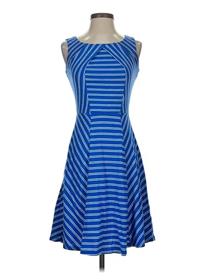 Pre-owned New York And Company Cocktail Dress In Blue