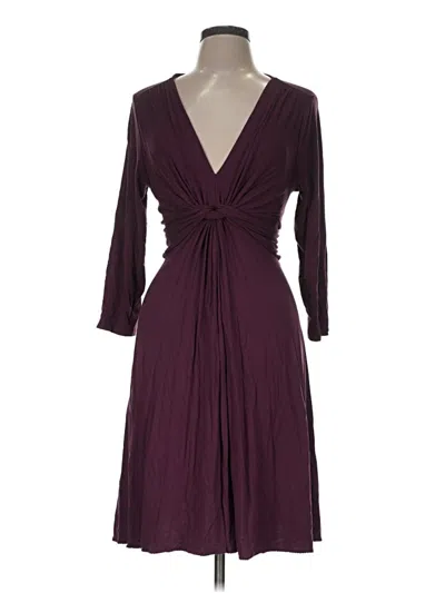 Pre-owned New York And Company Cocktail Dress In Burgundy