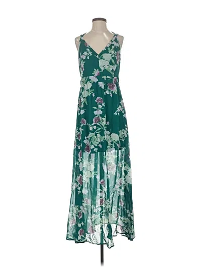 Pre-owned New York And Company Cocktail Dress In Green
