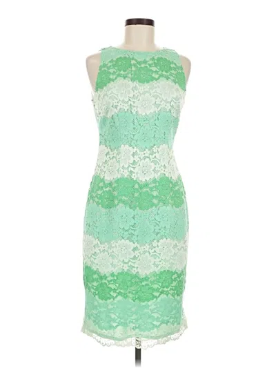 Pre-owned New York And Company Cocktail Dress In Green